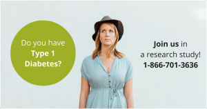 NEW STUDY IN ALBERTA: DO YOU HAVE TYPE 1 DIABETES? ARE YOUR GLUCOSE LEVELS OFF TARGET?