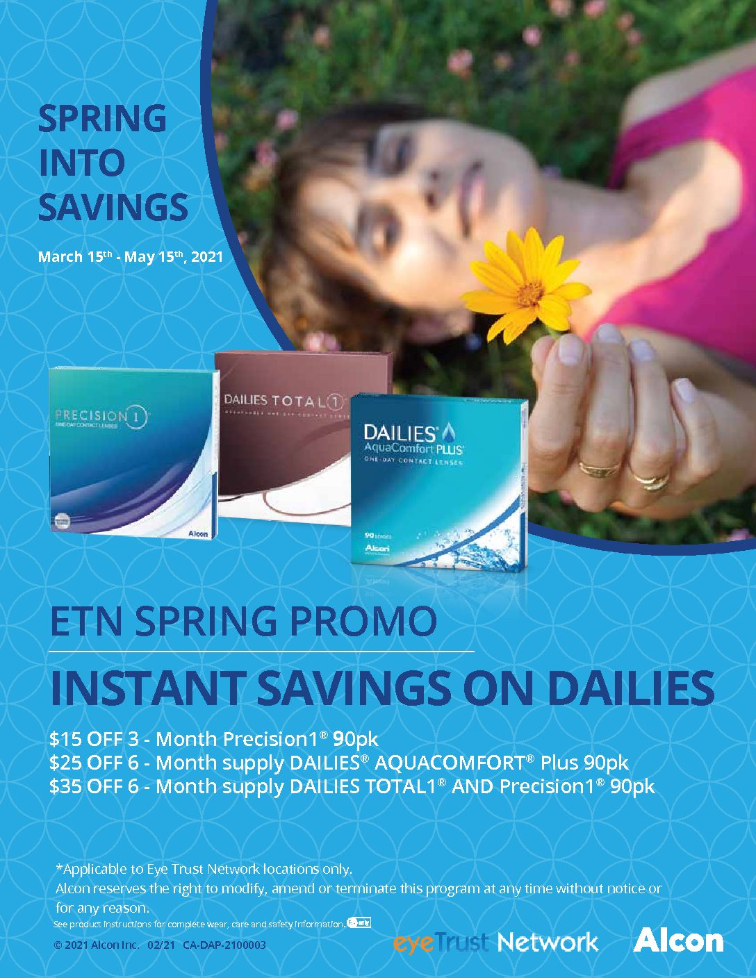Alcon spring 2021 promo